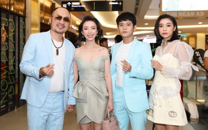 Thu Trang hạnh phúc bên Tiến Luật trong ngày sinh nhật