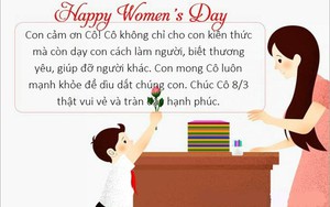 Gợi ý lời chúc 8/3/2021 ngắn gọn, ý nghĩa nhất dành cho phái nữ