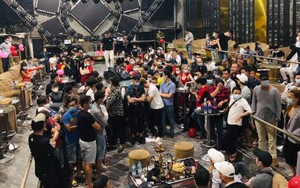 Đột kích quán bar Enjoy, phát hiện trên 100 khách dương tính với ma túy