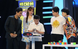 'Siêu tài năng nhí': Trấn Thành 'đại bại' trước cậu bé giải rubik chỉ 2 giây
