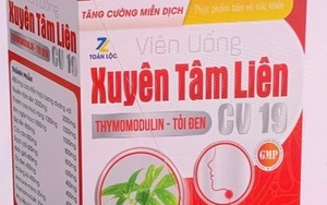 Bộ Y tế cảnh báo sản phẩm Xuyên Tâm Liên giả mạo công dụng kháng Covid-19