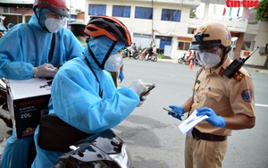 TP.HCM: Người dân khai báo thông tin di biến động tại tất cả các chốt kiểm soát
