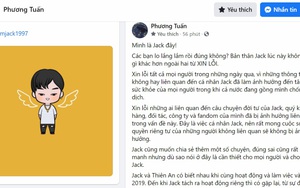 Jack lên tiếng về drama với Thiên An, nhận trách nhiệm 'làm cha'