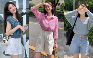 Bạn sẽ mặc đẹp hơn nếu biết 12 công thức diện quần short ống rộng