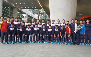 U20 Việt Nam đến nơi tập trung sớm hơn nhờ cảnh sát Hàn Quốc