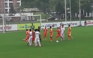 Cầu thủ Viettel B ẩu đả với đàn em Như Thành tại giải hạng nhì