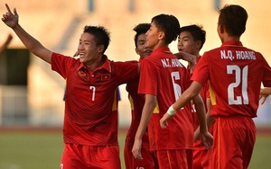 Chơi với 10 người, U16 Việt Nam vẫn thắng đậm Campuchia