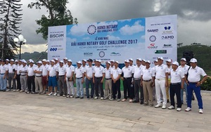 Hơn 600 golfer tham dự Hanoi Notary golf 2017 tại FLC Halong Golf Club