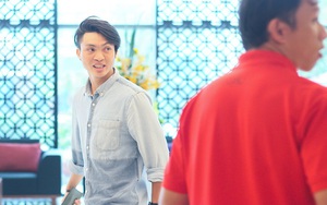 Tuấn Anh mang diện mạo lãng tử lên tập trung tuyển Việt Nam