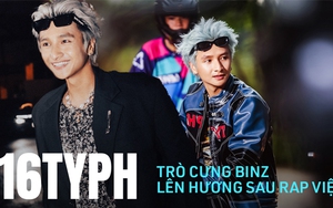 16 Typh - Trò cưng Binz vụt sáng sau 'Rap Việt' với cột mốc đáng nhớ gia nhập SpaceSpeakers