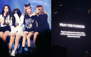 Loạt nghệ sĩ Hàn dời ra sản phẩm sau thảm kịch Itaewon, BLACKPINK thông báo tạm ngưng lịch quảng bá