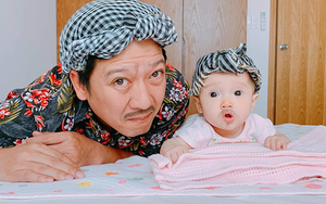 Trường Giang khoe ảnh nhí nhố hé lộ khuôn mặt con gái, có 1 chi tiết chuẩn 'bản sao Nhã Phương'