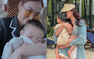 Con trai Lan Khuê: Dung mạo như 'bản sao' bố doanh nhân, 3 tuổi mới được mẹ làm một việc