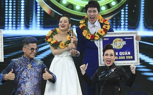 Từng suýt bị loại, Cẩm Hò – Đình Lộc bất ngờ đoạt giải quán quân 'Cặp đôi hài hước'