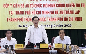 Hội nghị góp ý Đề án chính quyền đô thị Thành phố Hồ Chí Minh
