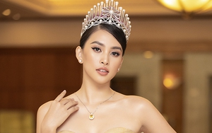Hoa hậu Tiểu Vy lộng lẫy với vương miện 3 tỷ tại họp báo 'Hoa Hậu Việt Nam 2020'