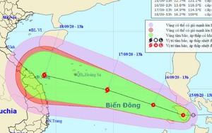 Áp thấp nhiệt đới sẽ đi vào Biển Đông và khả năng mạnh thêm