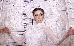 Hoa hậu Hoàn vũ Việt Nam Khánh Vân mang ‘Kén em’ sang Mỹ