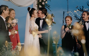 Đám cưới MC Hoàng Oanh và chồng Tây đẹp như cổ tích, cô dâu chú rể khiêu vũ đến gãy gót giày