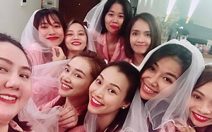 Nhã Phương, Ái Phương quậy tưng bừng ở tiệc độc thân cuối cùng của MC Hoàng Oanh