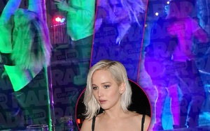Video: Jennifer Lawrence 'quậy tưng' ở bar, cởi đồ vì say xỉn