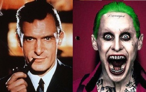 Joker quái đản của 'Biệt đội báo thù' hóa thân thành trùm Playboy Hugh Hefner