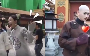 'Diên Hy Công Lược': 'Hoàng hậu' Tần Lam, 'Phó Hằng' Hứa Khải quậy tưng hậu trường