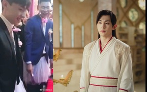 'Húc Phượng' Đặng Luân mặc váy trong đám cưới bạn thân