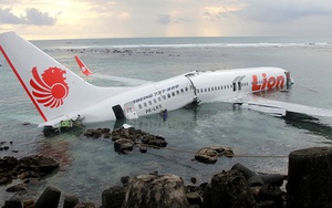 Những hình ảnh đầu tiên về máy bay Indonesia bị rơi