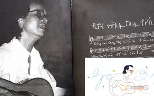 Hình Trịnh Công Sơn nổi bật trên Google trong sinh nhật lần thứ 80