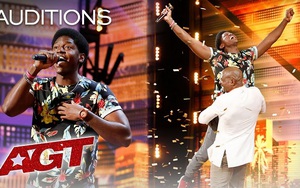 VIDEO: Thanh niên da màu tự học mix nhạc giành 'nút vàng' đặc biệt tại Got Talent Mỹ