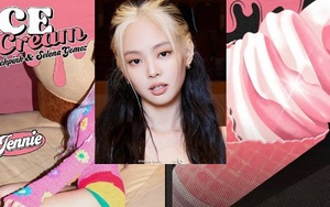 Jennie Blackpink đổi kiểu tóc hồng xinh hết nấc trong 'Ice Cream'