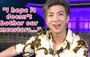 RM BTS hào hứng kể về lần đầu tham quan Cung điện Gyeongbokgung dưới ánh trăng