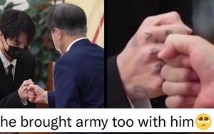 Khoảnh khắc thú vị trong cuộc gặp BTS với Tổng thống Hàn Quốc