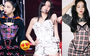 Loạt khoảnh khắc Jisoo Blackpink khoe vòng eo con kiến