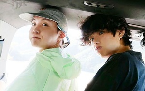 'In the soop': Loạt khoảnh khắc J-Hope và V BTS như đang đóng phim tình cảm