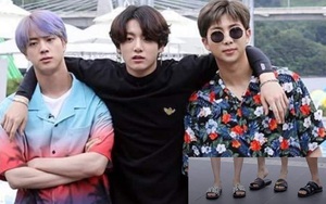 Chiều cao Jungkook thế nào mà đứng cạnh 2 ông anh BTS vẫn chới với thế này?