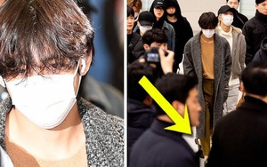 V BTS thành 'Lọ Lem rơi giày' trên đất Mỹ