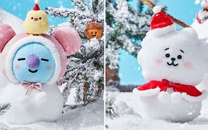 Ngắm bộ sưu tập búp bê BT21 'đẹp xỉu' phiên bản Giáng sinh về BTS