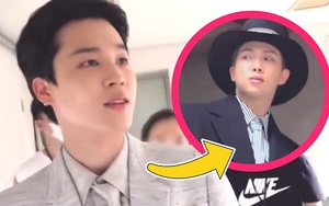 BTS: Jimin đổ 'đứ đừ' vẻ đẹp chuẩn mẫu của RM khi quay quảng cáo