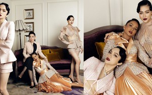 Hương Giang, H'hen Niê, Phương Khánh hóa thân thành quý cô với phong cách cổ điển