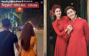 Hương Giang khoe ảnh nắm tay 'trai lạ' hậu chia tay Đình Tú