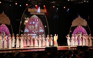 Ấn tượng tà áo dài tại đêm chung kết Hoa hậu Áo dài phu nhân toàn châu Âu năm 2022