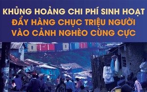 Khủng hoảng chi phí sinh hoạt đẩy hàng chục triệu người vào cảnh nghèo cùng cực