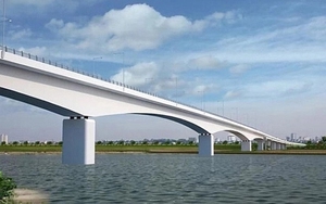 Cầu Kênh Vàng hạ tầng quan trọng kết nối kinh tế, xã hội, phục vụ dân sinh giữa Bắc Ninh - Hải Dương