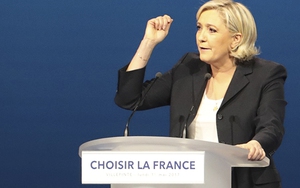 Ứng viên tổng thống Pháp Le Pen bị tố đạo văn của người thua cuộc