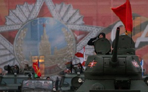 Tổng duyệt lễ duyệt binh mừng Ngày Chiến thắng tại Quảng trường Đỏ