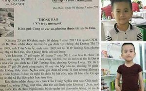 Đã tìm thấy thi thể cháu bé mất tích tại Ba Đồn, Quảng Bình