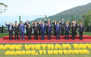 VIDEO: Chủ tịch nước Trần Đại Quang chụp ảnh chung với các nhà lãnh đạo APEC