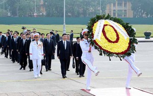 Tổng Bí thư, Chủ tịch Trung Quốc Tập Cận Bình viếng Lăng Chủ tịch Hồ Chí Minh